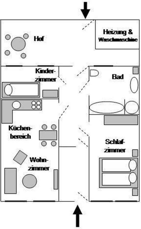 Muschel Lägenhet Fehmarn Exteriör bild